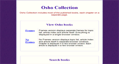 Desktop Screenshot of oshosearch.net